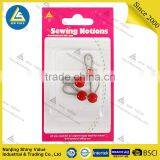 Silver Color Spring Type High Tension Metal Button Collar Extenders in Different Colors Crystal Mounted for Easy Fixing thumbnail-3