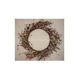 Artificial Wreath With Berries for Holiday Decoration thumbnail-1