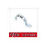 Galvanized Steel EMT Conduit Fittings , One Hole Conduit Strap thumbnail-1
