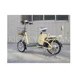 250W Li-ion Battery Aluminium Lady Electric Bikes Bicycles / E Scooter High Power