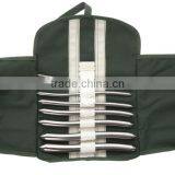 Hegar Uterine Dilators Curved Set of 8 Pcs, Orthopedic Instruments