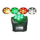 7 x 12w Nightclub DJ Disco LED Moving Head Light / Beam Moving Heads Lamp