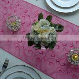 Jacquard Organza Table Runner and Table Runner for Round Table