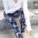 Digital Printed Women's Power Flex Inner Pocket Yoga Running Leggings thumbnail-2