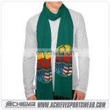 Custom Wholesale Knitted Scarf Football Fan Sports Scarf thumbnail-2