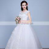 HS1617 Ball Gown Wedding Dresses 2017 New Gorgeous Dazzling Princess Bridal Real Image Luxurious Tulle Handmade Rhinestone thumbnail-4