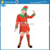 Kids Elf Santa Little Helper Christmas Funny Costume set