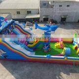 HI Best Price Funny Commercial Inflatable Amusement Park Rides Slip Slide Game for Sale thumbnail-6