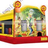 inflatable castle,bouncy castle,art panel inflatable bouncers d065