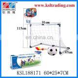 2 in 1 kids sport plastic toy basketball game/ toy football game