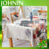 Hot Sale Chinese Ink Printing Cotton And Linen Round Table Cloth Home Decoration