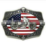 Good Quality Wholesale Zinc Alloy Metal Angle Wings and Heart Cowboy Belt Buckle thumbnail-6