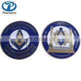 Hot china products custom masonic challenge coin