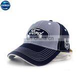 Promotional cotton sports baseball 6 panel cap