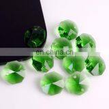 Professional Factory Sew on Rhinestones Octagon Crystal Beads Double Hole Clear Glass Beads thumbnail-2