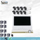 8chs 1.3/2.0MP Home Wireless Security Camera WiFi NVR Alarm System with 10.1 Inch LCD Screen