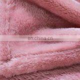 100% Polyester 400gsm High Pile Flannel Blanket Two Sides Brushed Cozy Fleece Throw thumbnail-4