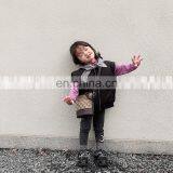 Winter Warm Kids Down Vest Solid Color High Quality Lightweight Zipper Winter Clothes for Girls thumbnail-6
