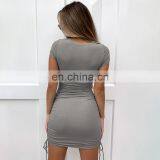 LAITE D2122 Summer Women Splicing Sexy Dresses Women Party Club Dresses Ladies Bodycon Dresses thumbnail-5
