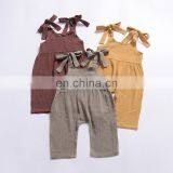 2019 SUMMER Newborn Baby Girl Romper Jumpsuit Baby Boy Infant Costume 3colors thumbnail-3
