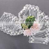 Lace Table Runner White Classy for Rustic Boho Wedding Tablecloth Table Runner thumbnail-3