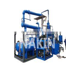 Multi Effect Distillation Plant Used Oil Refining Equipment To Standard Diesel Base Oil Machine Waste Black Oil Recycle Purifier