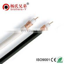 Customized RG6 Cable RG59 Coaxial Cables Black/white Color thumbnail-1