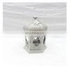 New Design Retro White Color Moroccan Candle Lanterns Classic Hexagonal Shape Metal Moroccan Lanterns thumbnail-2