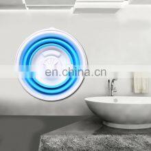 Latest Collapsible Semi Automatic Cloth Front Load Bucket Foldable Cheap Washing Machine thumbnail-3