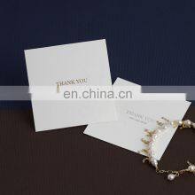 PandaSew 8x8cm or 6x6cm White Custom Logo Printed Jewelry Holder Earring Necklace Display Packaging Cards Jewelry Tags thumbnail-2