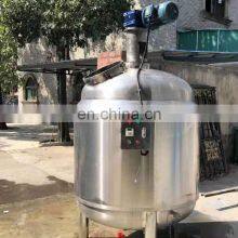 3000 Litre Vessel Stainless Steel Wine Fermentation Tank Mixing Vat With Agitator thumbnail-2