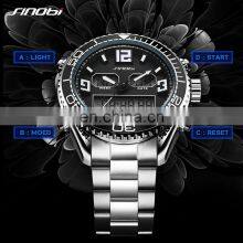 SINOBI Cool Digital Men Watches S9731G Men LED Display Wristwatch Hot Sale Chinese Direct Sale Factory Male Handwatch thumbnail-3