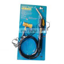 SC-04 Single Tube Flame Self-ignition Mapp Gas Welding Hand Torch With 1.5M Hose HVAC Brass Hand Torch With Hose thumbnail-2