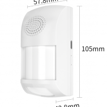wifi infrared detector household burglar alarm graffiti intelligent human body sensor household intrusion alarm(wechat:13510231336)