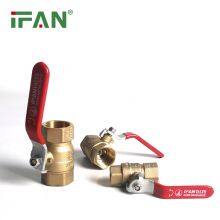 IFAN Full Size Threaded Brass Ball Valve Customized Brass Water Ball Valve