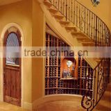 Steel Casting Interior Wrought Iron Stair Railings SG-15H001