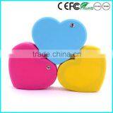 Customized Heart Power Bank 6000mAh Power Battery Charger no Logo thumbnail-1