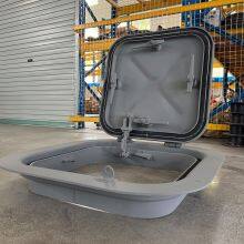 Steel Sunk Watertight Hatch Cover Light Weight Good Tightness Marine Boat Hatch Cover thumbnail-3