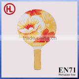 Hign Quality Cheap Flower OEM Promotion Gift Hot Sale Wooden Beach Racket /beach Paddle Rackets With Beach Ball Wholesale