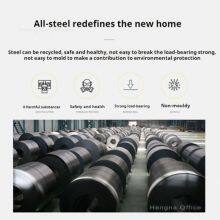 HN-DCH3 Modern Metal Drawer Cabinet With Wheels, 6 Drawer Steel Pedestal for Home Office - Space Saving Under Desk Storage, KD Structure thumbnail-4