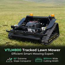 452cc Loncin Engine Remote Control Slope Mower Rubber Track 800mm Cutting Width Crawler Grass Cutting Machine thumbnail-1