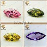 Jewelry Green Color Heart Shape 7*7mm AA Grade Cubic Zirconia thumbnail-3