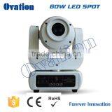 DMX Lighting 60w Spot Moving Head Light For Hightclub