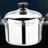 Stainless steel pots euro-style saucepots with ears