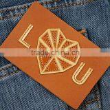 Factory Best Sell Jeans Leather Patches Label thumbnail-3