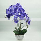 Best Selling Indoor Decoration Artificial Flowers and Foliages/artificial Orchid Flower thumbnail-1