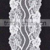 Stretch Narrow Lace Stocks in White Color thumbnail-1