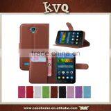 Factory Leather PU Wallet Flip Stand Pouch Cover Case For Huawei Ascend Y560 Y5