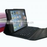 best quality and price wireless leather case,different colors bluetooth keyboard