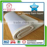 Easy carry vacuum packing mattress topper with cooling gel memory foam